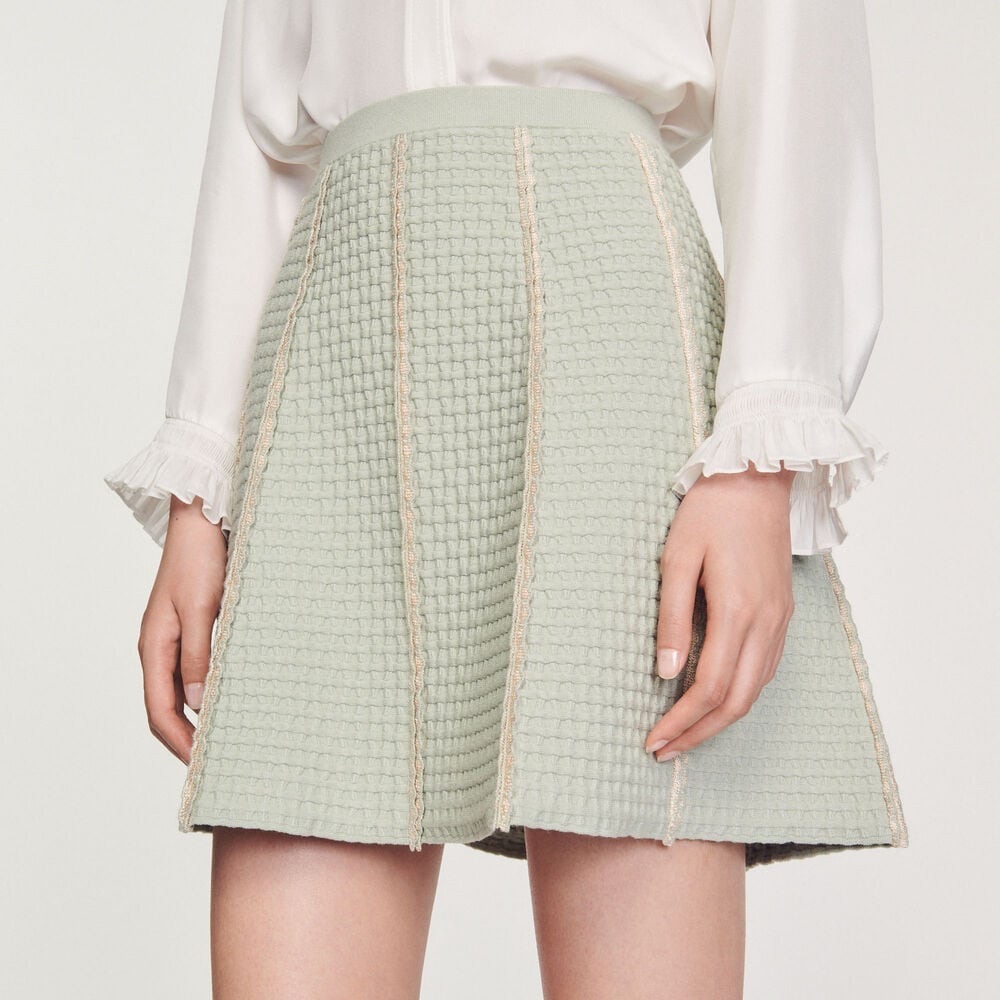 NW T Sandro short Knitted skirt size 40